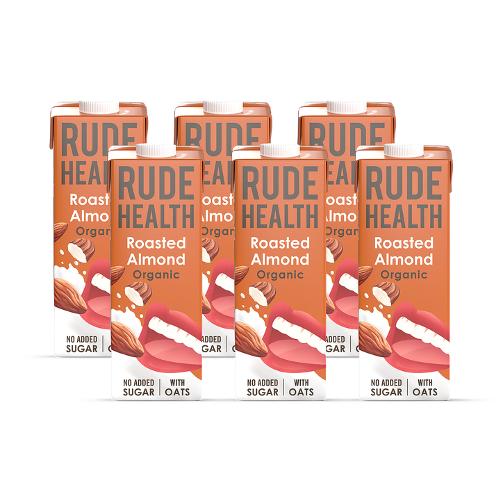 Rude Health Organic Roasted Almond M*lk 6x 1L