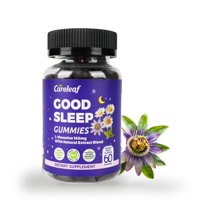 careleaf Good Sleep Gummies Cherry Flavor 60 Gummies