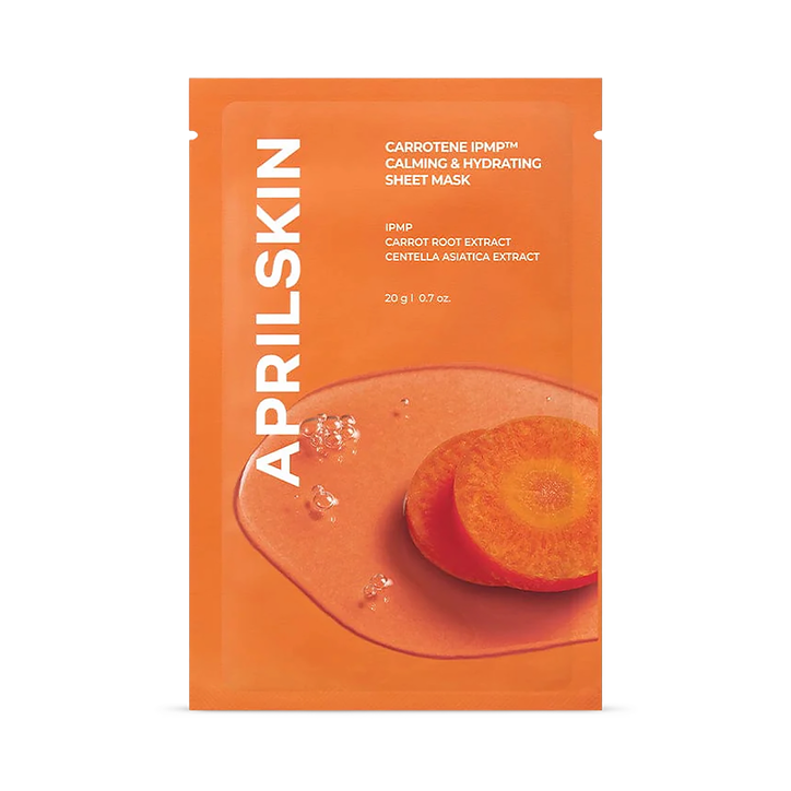 APRILSKIN Carrotene IPMP Calming & Hydrating Sheet Mask