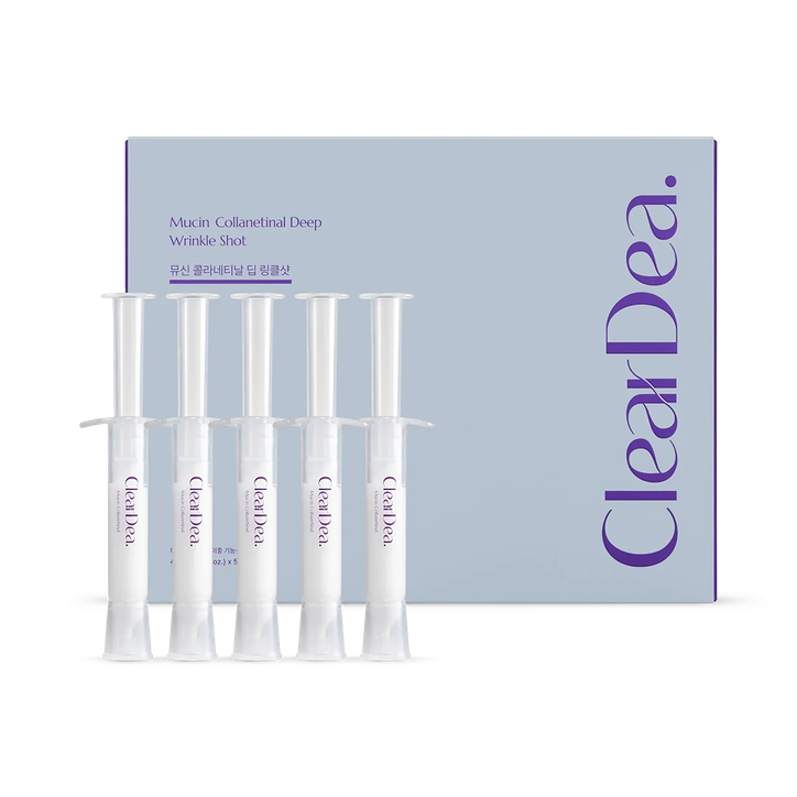 ClearDea Mucin Collanetinal Deep Wrinkle Shot 4ml x 5 pcs