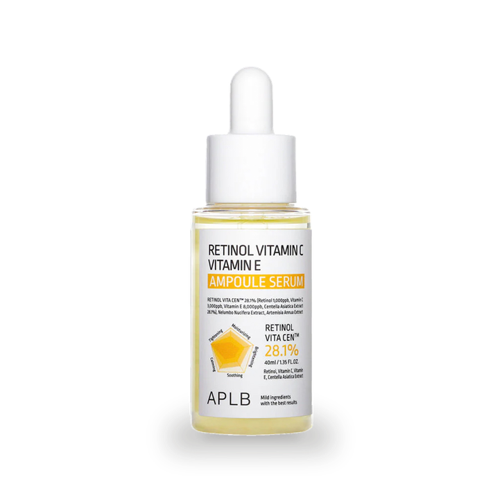 APLB Retinol Vitamin C Vitamin E Ampoule Serum 40ml