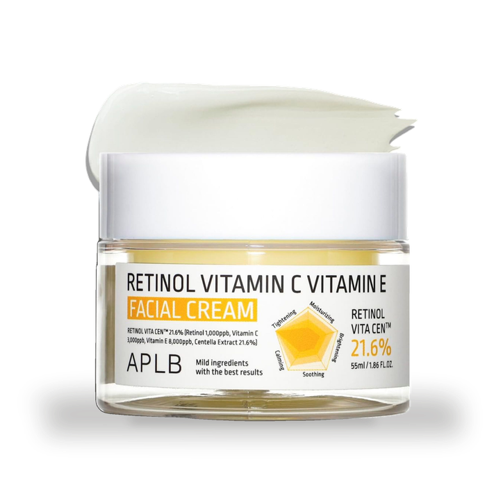 APLB Retinol Vitamin C Vitamin E Facial Cream 55ml