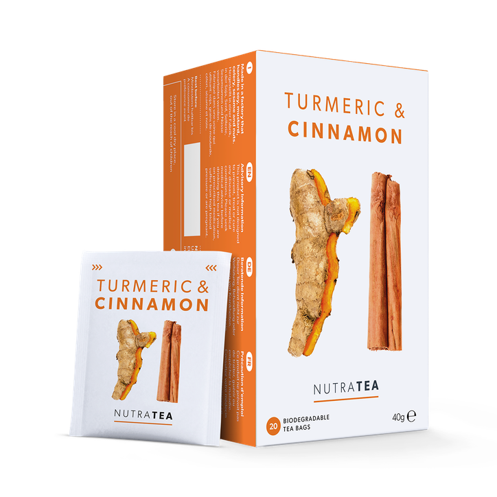 Turmeric & Cinnamon Herbal Tea - 20 Tea Bags