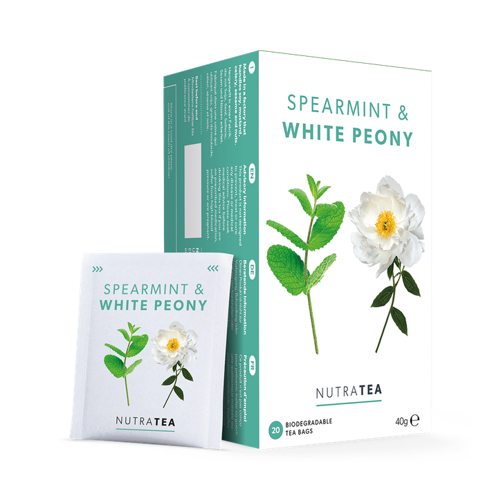 Spearmint & White Peony Herbal Tea - 20 Tea Bags