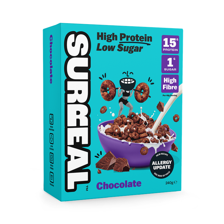 Surreal High Protein Hoops Chocolate 240g
