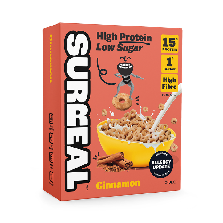 Surreal High Protein Hoops Cinnamon 240g
