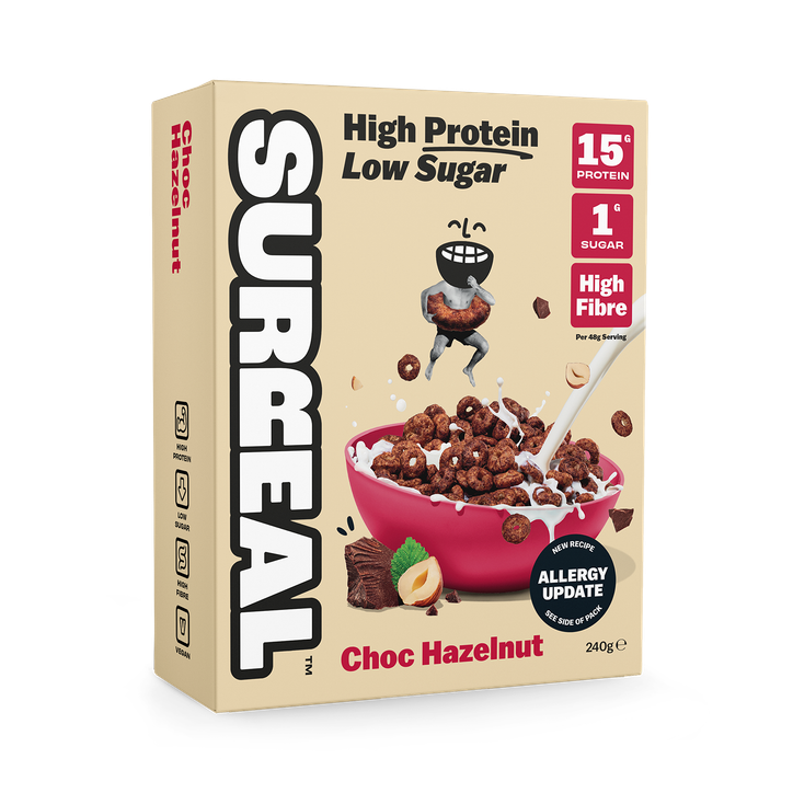 Surreal High Protein Hoops Hazelnut 240g