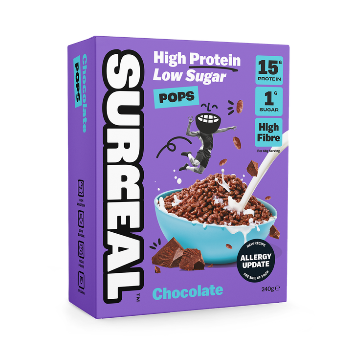Surreal High Protein Pops Chocolate 240g
