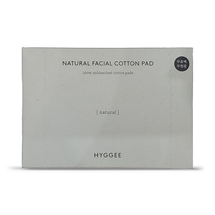 Hyggee Natural  Facial Cotton Pads ( 80 pads)