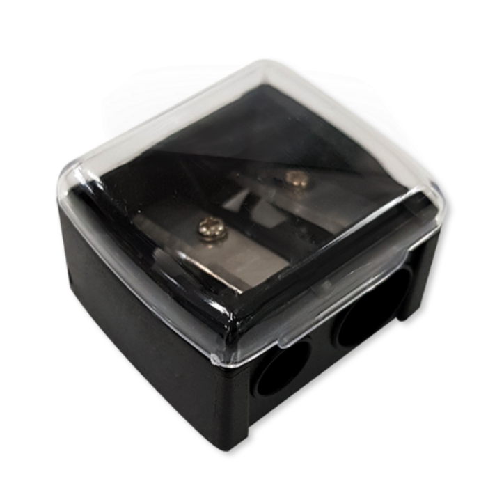 Macqueen 2 hole pencil sharpener eyeliner, lip pencil sharpener