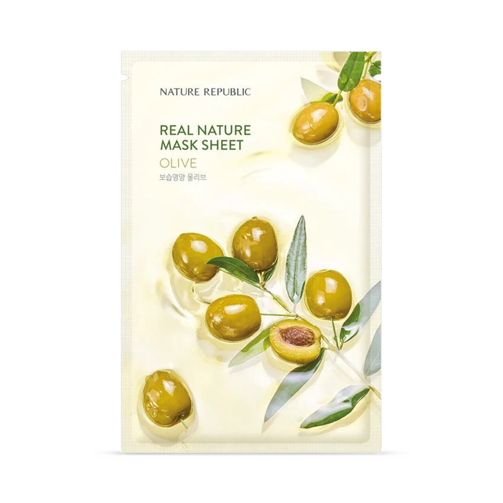 Nature Republic Real Nature Sheet Mask  - Olive - 1 pc