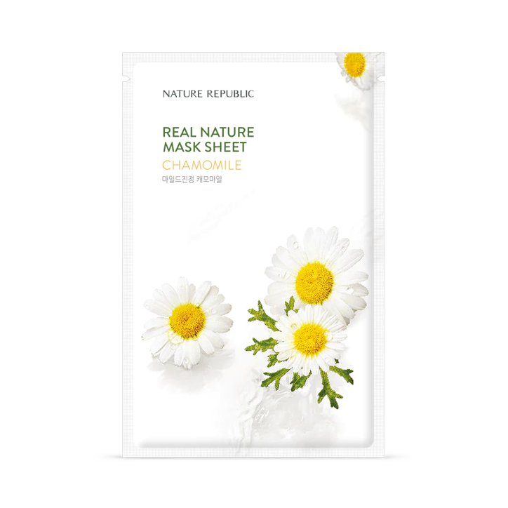 Nature Republic Real Nature Sheet Mask  - Chamomile - 1 pc