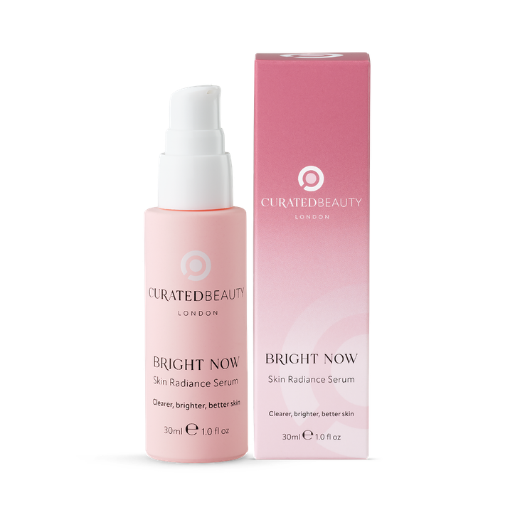 Curated Beauty London BRIGHT NOW Skin Radiance Serum, 30ml