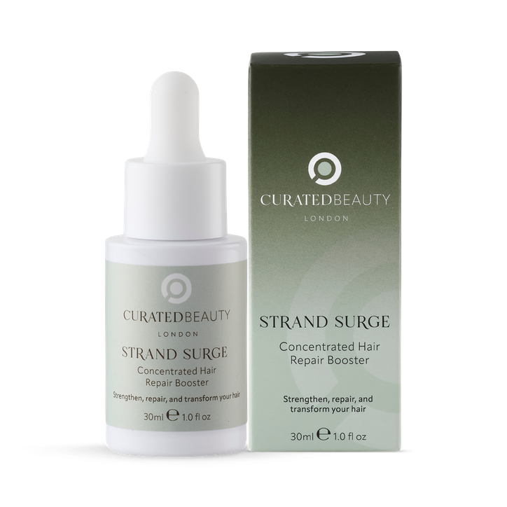 Curated Beauty London STRANDSURGE Concentrated Hair Repair Booster to strengthen, 30ml