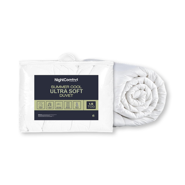 NightComfort Super Soft Touch - Summer Cool 1.5 Tog Duvet