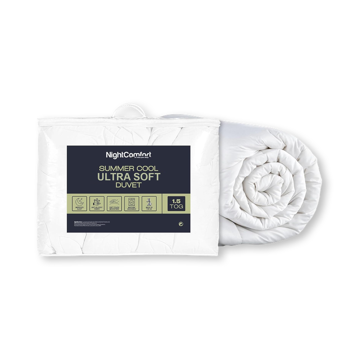 NightComfort Super Soft Touch - Summer Cool 1.5 Tog Duvet