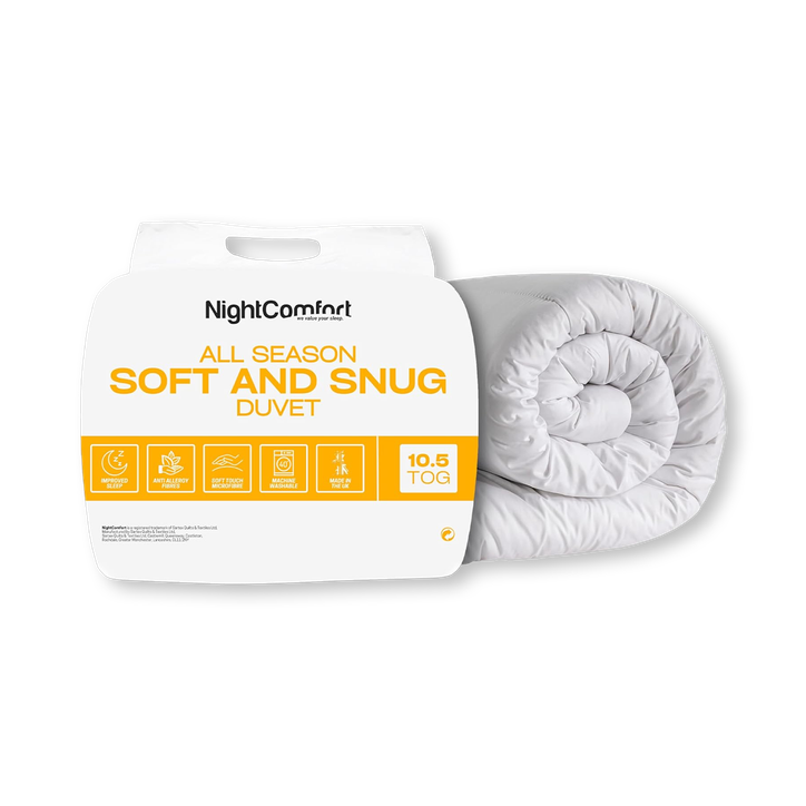 NightComfort Soft and Snug  - All Season 10.5 Tog Duvet
