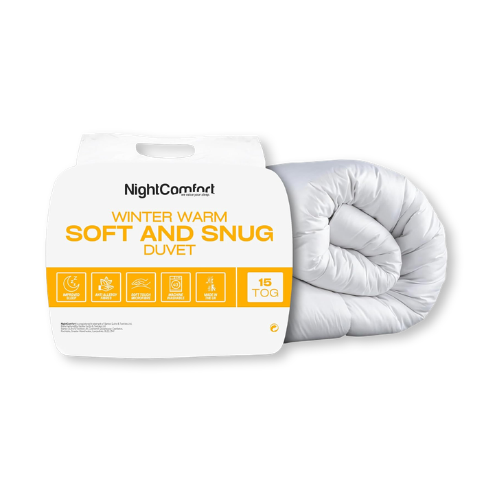 NightComfort Soft and Snug  - Winter Warm 15 Tog Duvet