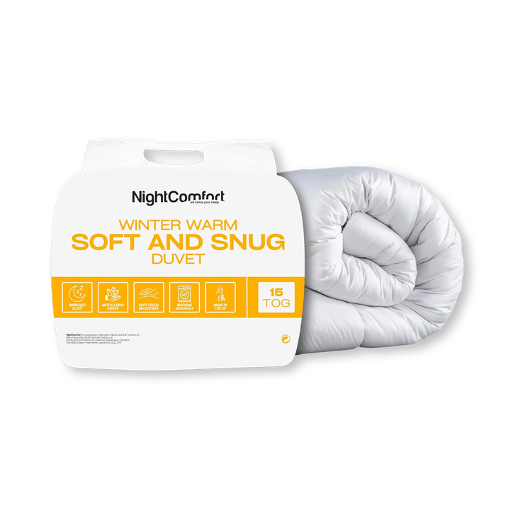 NightComfort Soft and Snug  - Winter Warm 15 Tog Duvet