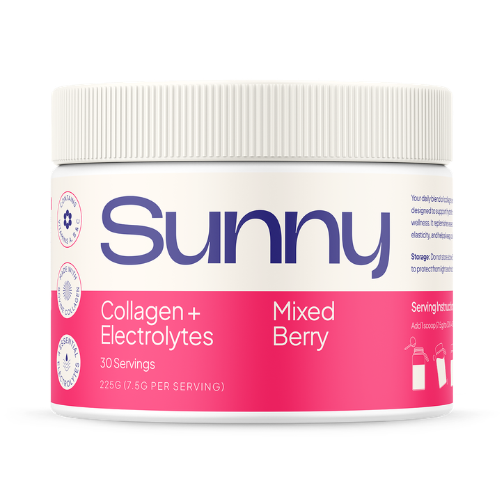 Sunny Health Collagen + Electrolytes - Mixed Berry
