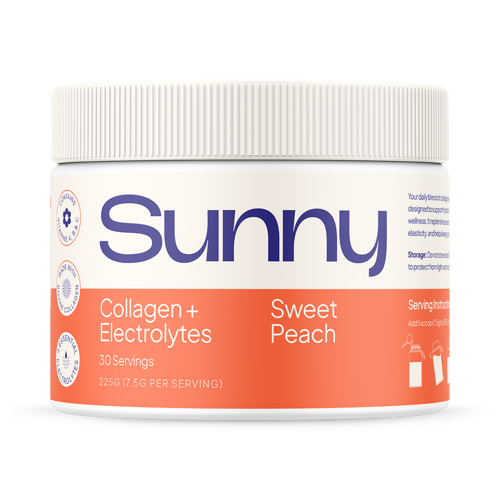 Sunny Health Collagen + Electrolytes - Sweet Peach