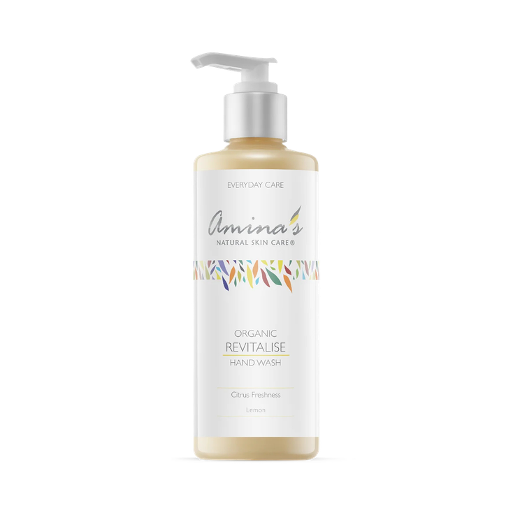 Amina's Natural Skincare Organic Revitalise Hand Wash for Everyday Use 300ml