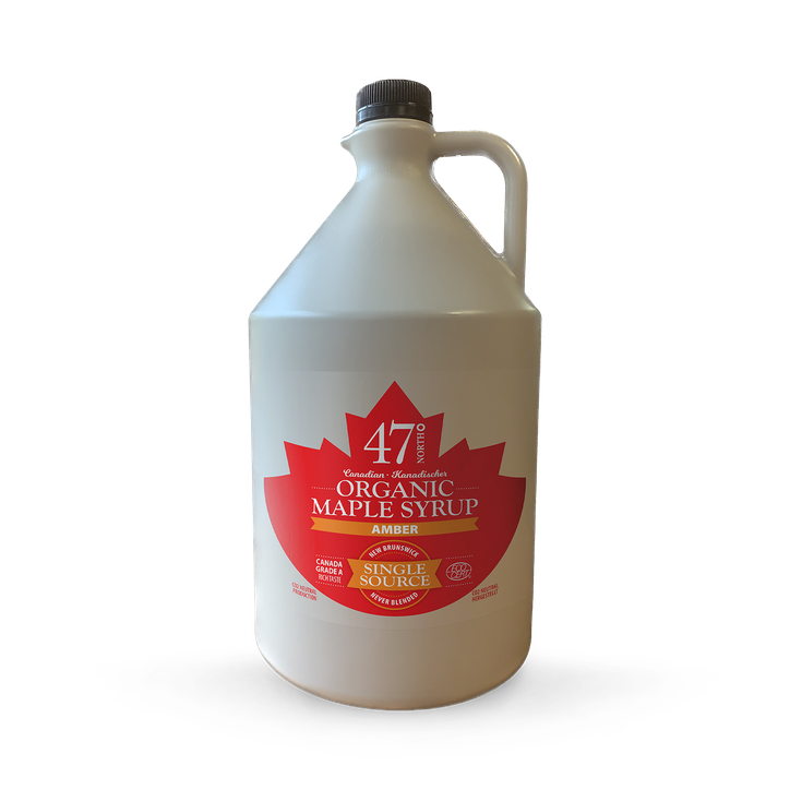 47° North Canadian  Organic  Maple Syrup Single  Source Amber 4l