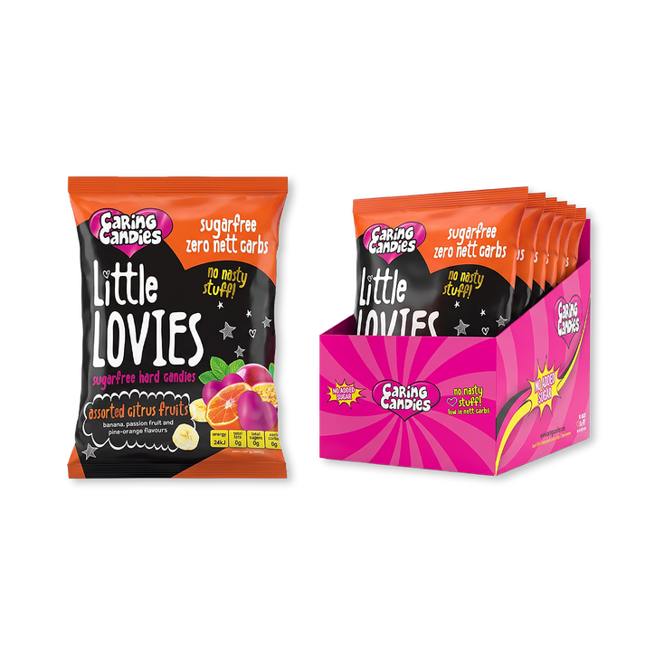 Sugar Free Candy: Little Lovies Assorted Citrus 6x100g