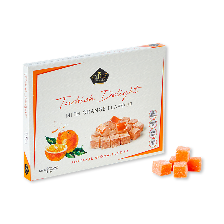 Turkish Delight Orange Flavour 230g