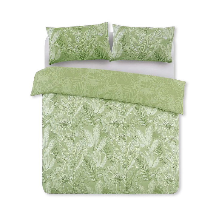 Madeira Sage Reversible Duvet Cover Set