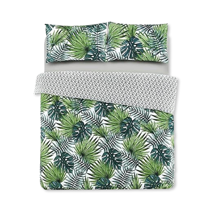 Palm Beach Reversible Duvet Cover Set