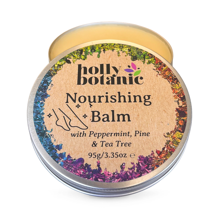 Holly Botanic Natural Nourishing Body Balm | Peppermint & Tea Tree | 95g