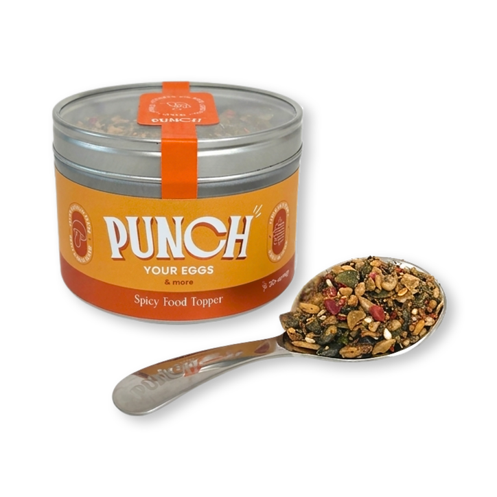 PUNCH Your Eggs, Spicy Food Topper