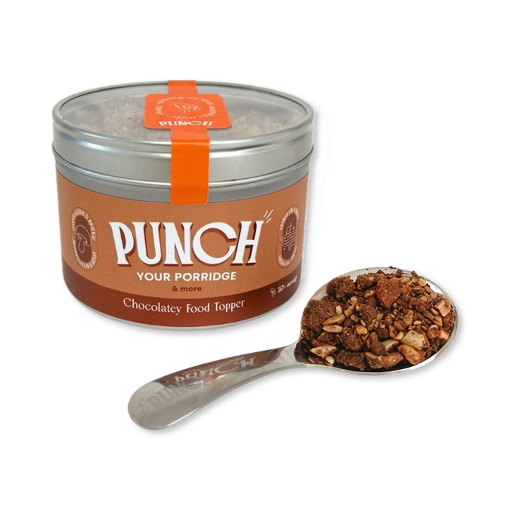 PUNCH Your Oats, Chocolatey Food Topper