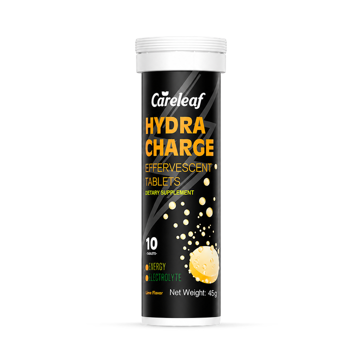 Careleaf Hydration Energy Electrolyte Tablets Lime Flavor 10 Tablets