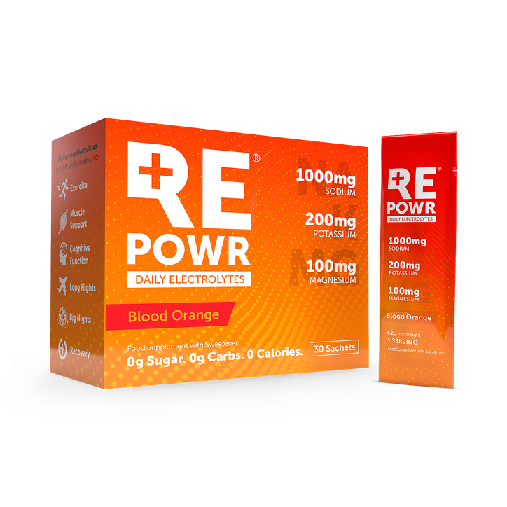 REPOWR Daily Electrolytes Blood Orange 30 Sachets