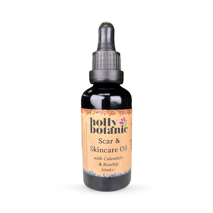 Holly Botanic Scar & Skincare Oil | 50ml | Natural, Vegan, Cruelty-Free