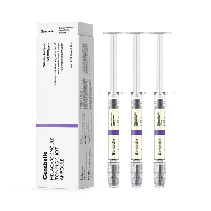 Genabelle Melacare Spicule Toning Shot Ampoule Set 3pcs
