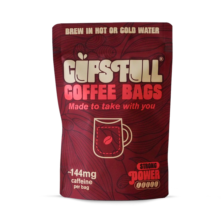 Antioxidant rich speciality coffee bags, Power - strong