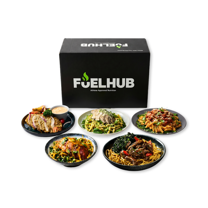 FuelHub High-Protein Bestsellers Meal Box - 5 Premium Ready Meals + 2 Snack Packs - Delivery Sunday 23rd August