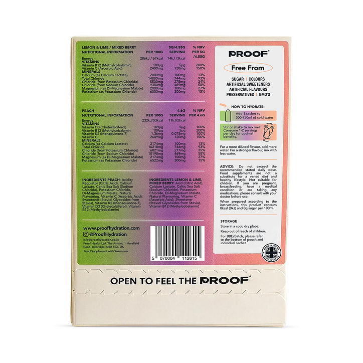 Proof Hydration 6 pack Mixed Pack