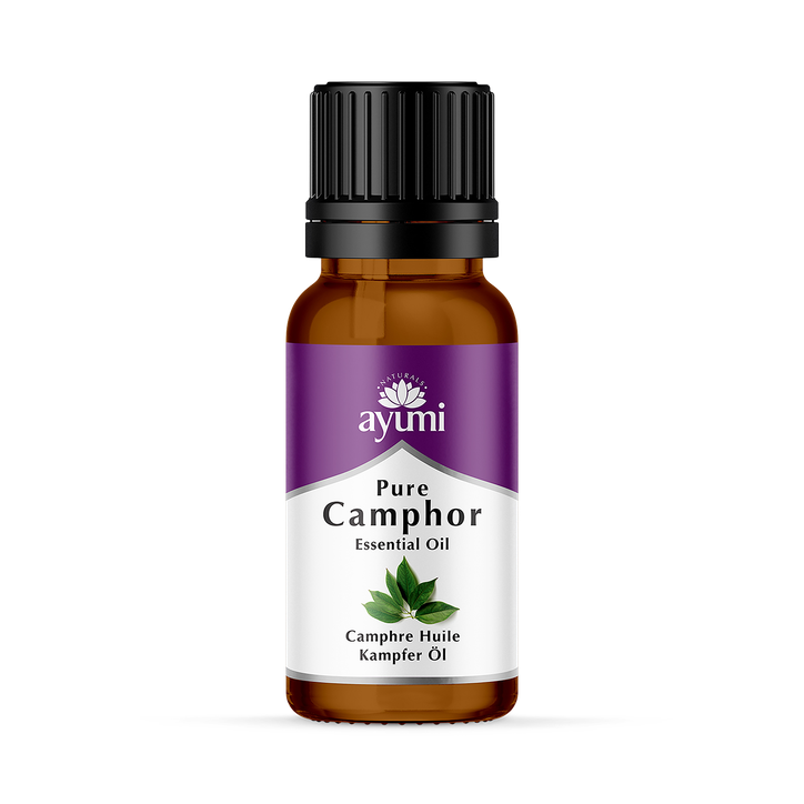 Camphor Essential Oil 15ml – Natural Aromatherapy Oil for Sinus Comfort & Congestion Relief
