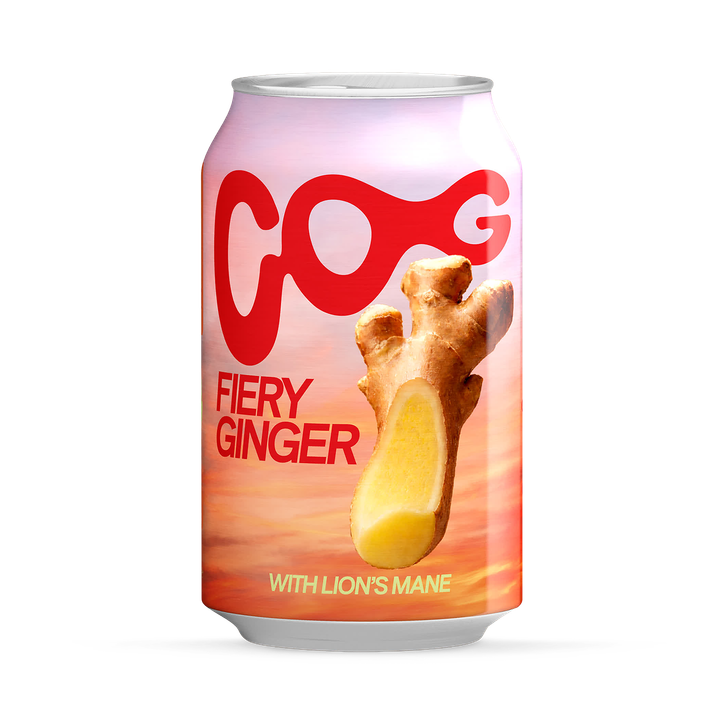 COG Fiery Ginger Nootropic Soda 6 x 330ml