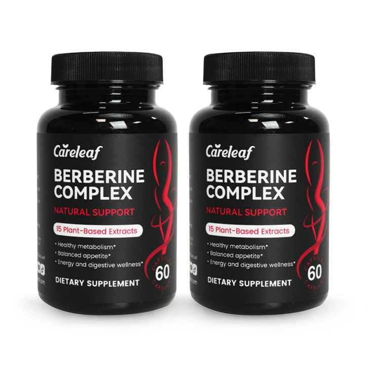 Careleaf Berberine Complex Capsules 2 x 60 Capsules