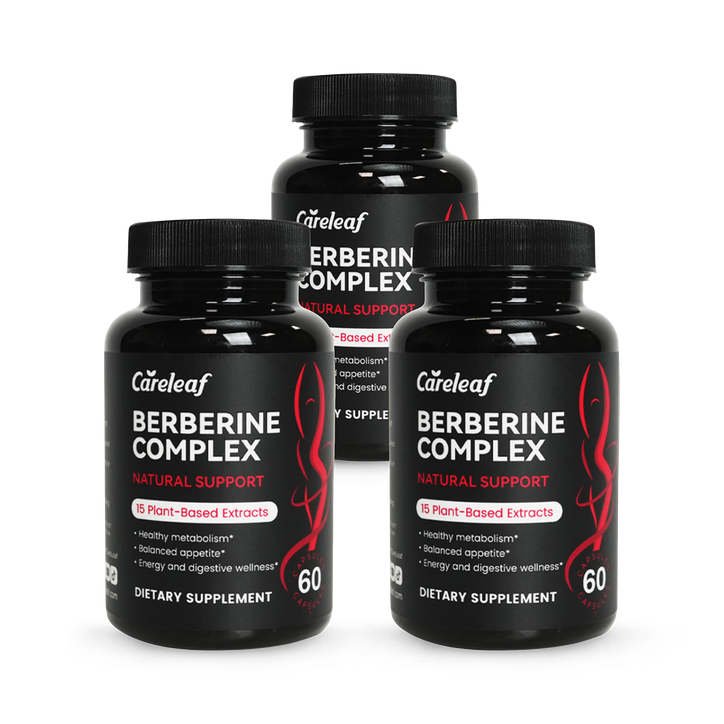Careleaf Berberine Complex Capsules 3 x 60 Capsules