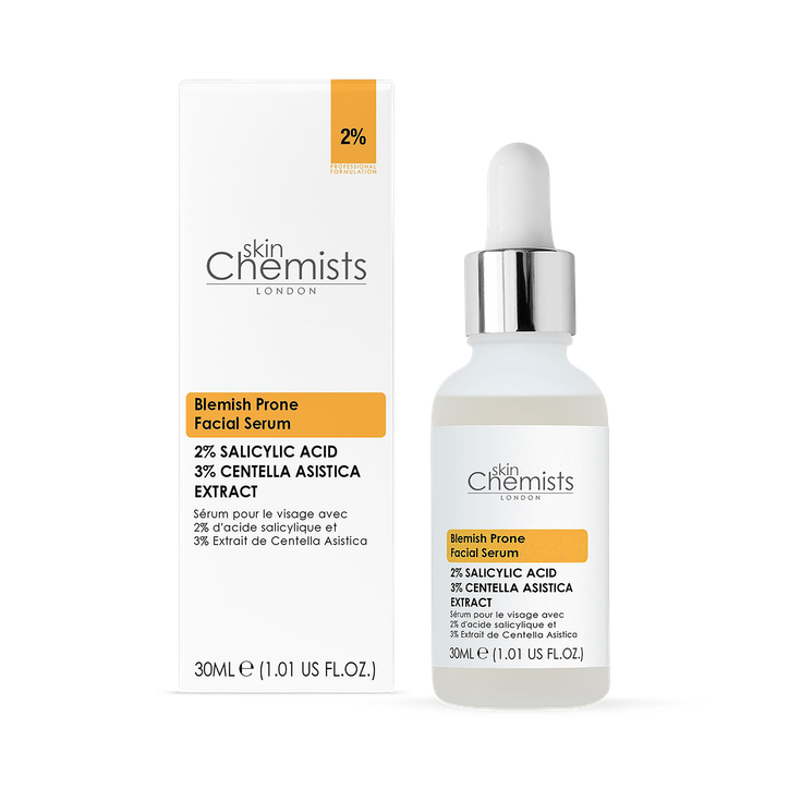 Blemish Prone 2% Salicylic Acid, 3% Centella Asiatica Facial Serum 30ml