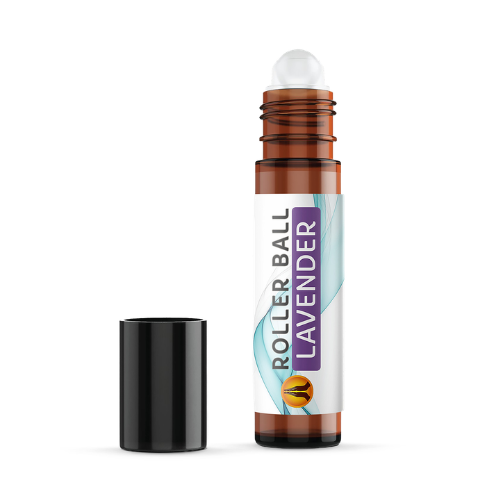 Lavender - Roller Ball Pulse Point - Aromatherapy Roll On Essential Oil - 10ml