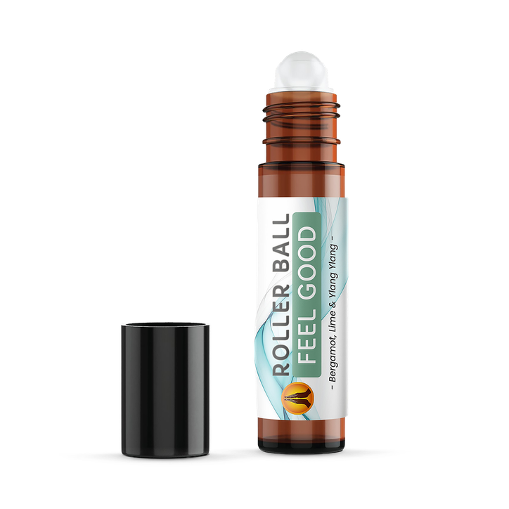 Feel Good - Roller Ball Pulse Point - Aromatherapy Roll On Essential Oil - 10ml