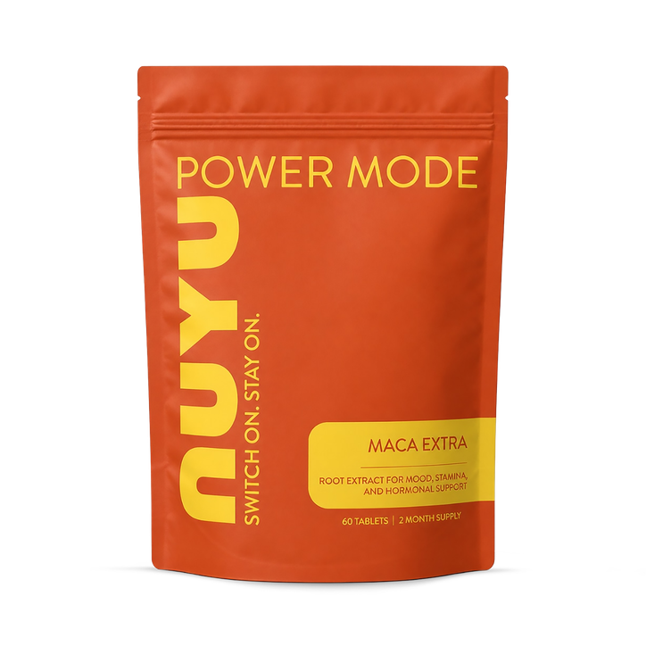NUYU Maca Root 10:1 Extract 250mg High Strength 60 Tablets