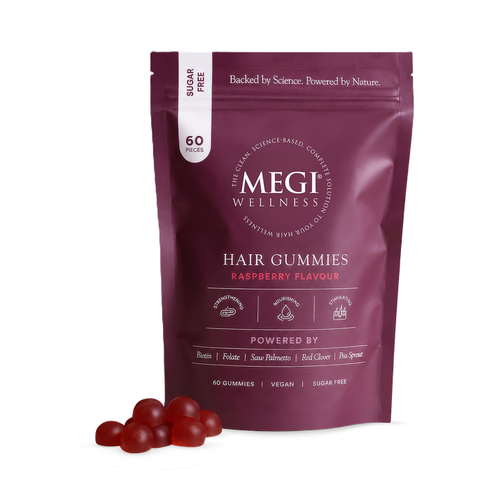 Megi Wellness Hair Gummies 60 pieces